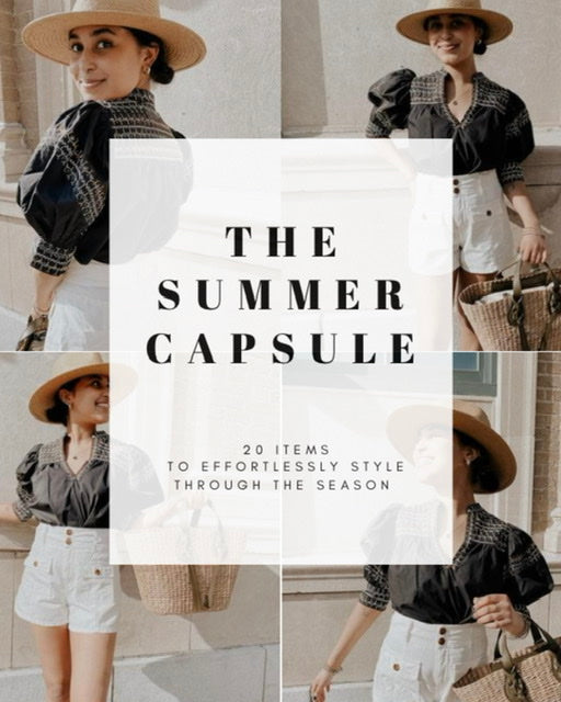 Summer 2022 Capsule Wardrobe