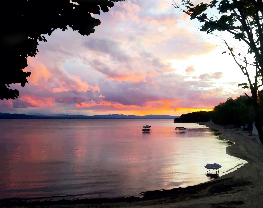 Embracing Nature's Canvas: The Enchanting Sunset Gradient Color Scheme