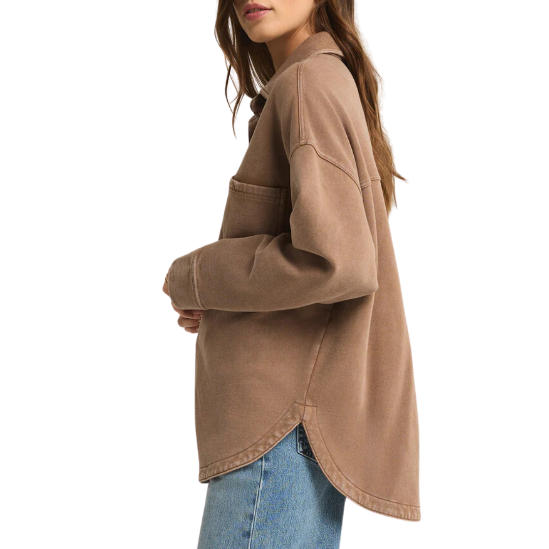 All Day Knit Jacket in Campfire