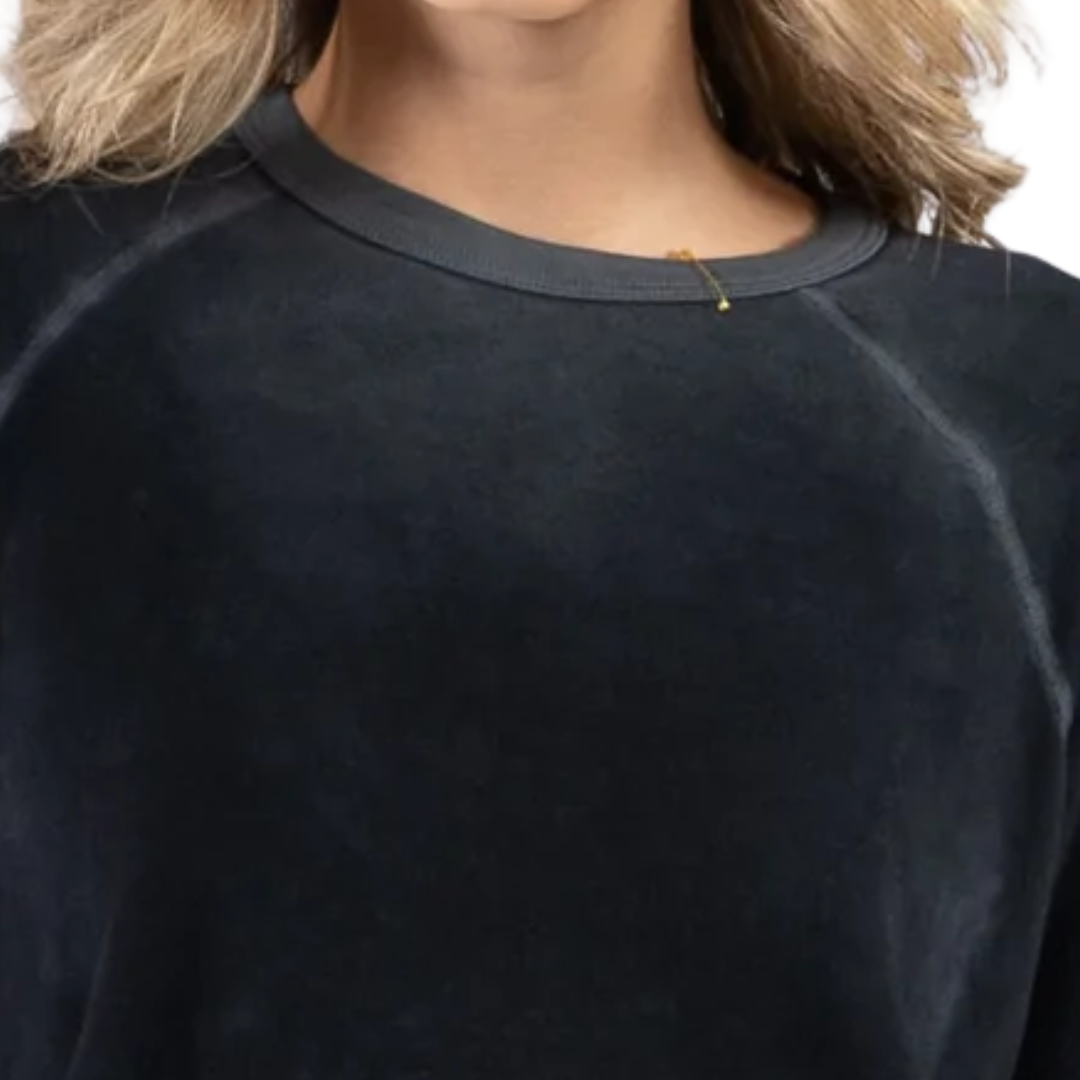 Lucky Rabbit Sweatshirt in Superblack
