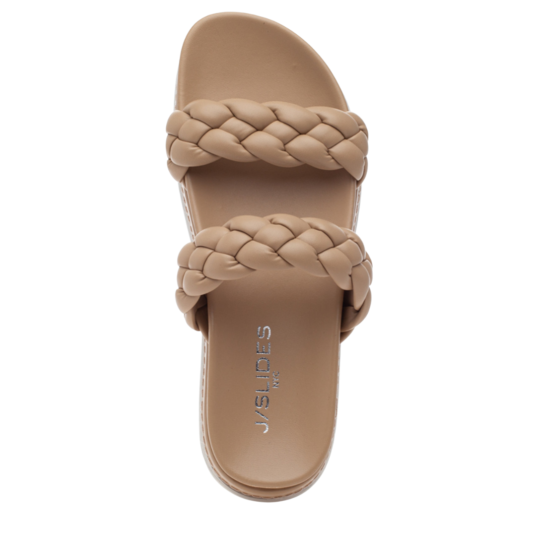 Reese in Sand Woven Leather