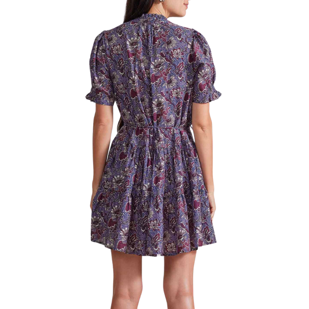 Las Alturas Mini Dress in Dutch Floral
