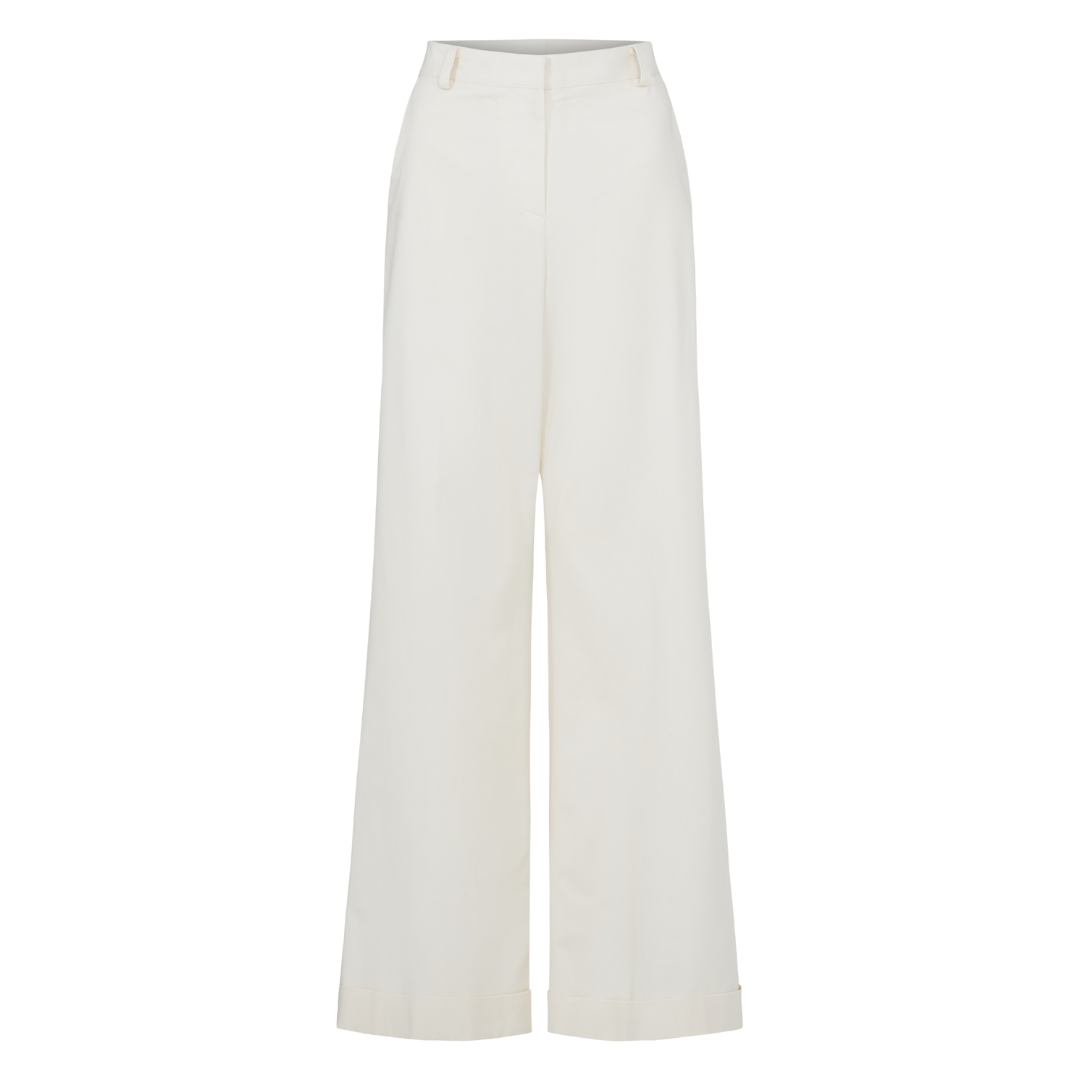 Howard with Cuffs in Winter White