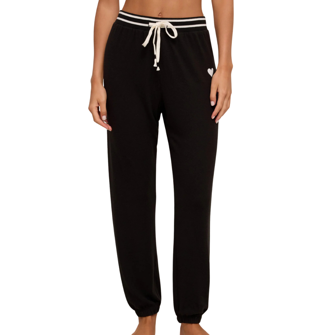 Mon Amour Jogger in Black