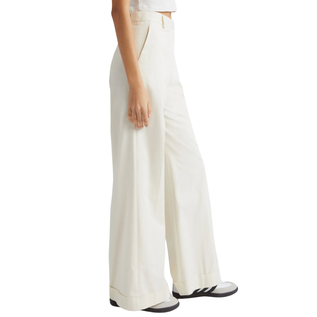 Howard with Cuffs in Winter White