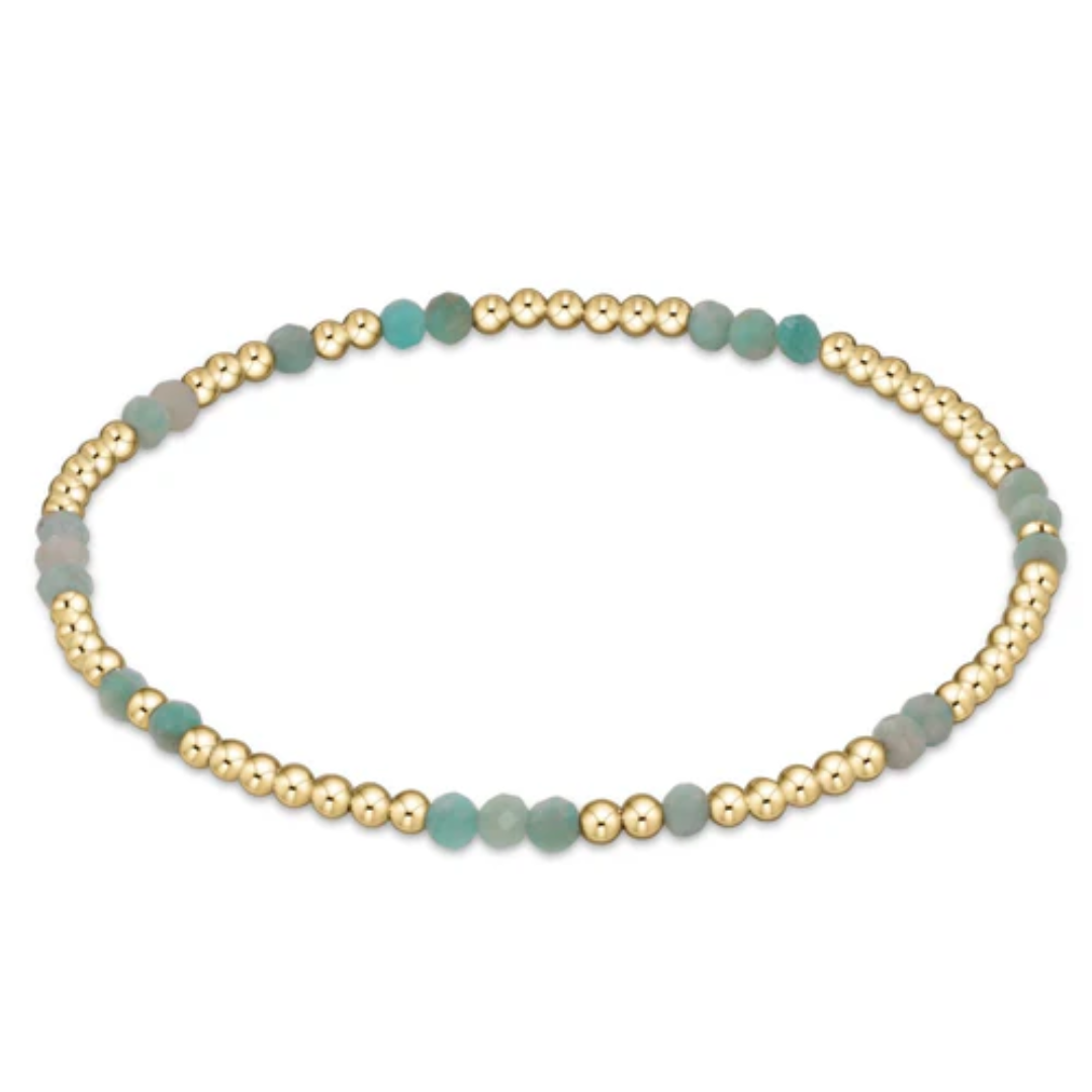 Hope Unwritten Gemstone Bracelet in Amazonite