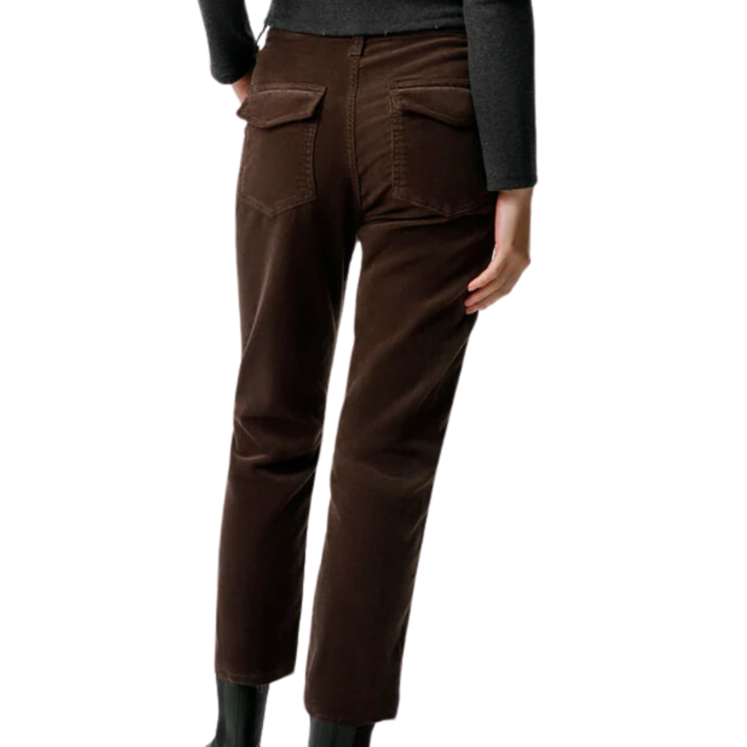 Easy Army Trouser Cord in Espresso