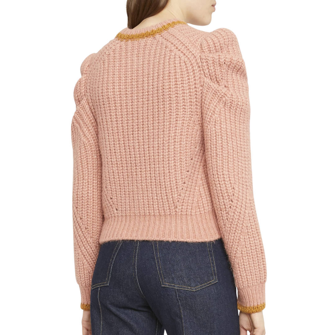 Elle Cardigan in Rosewood