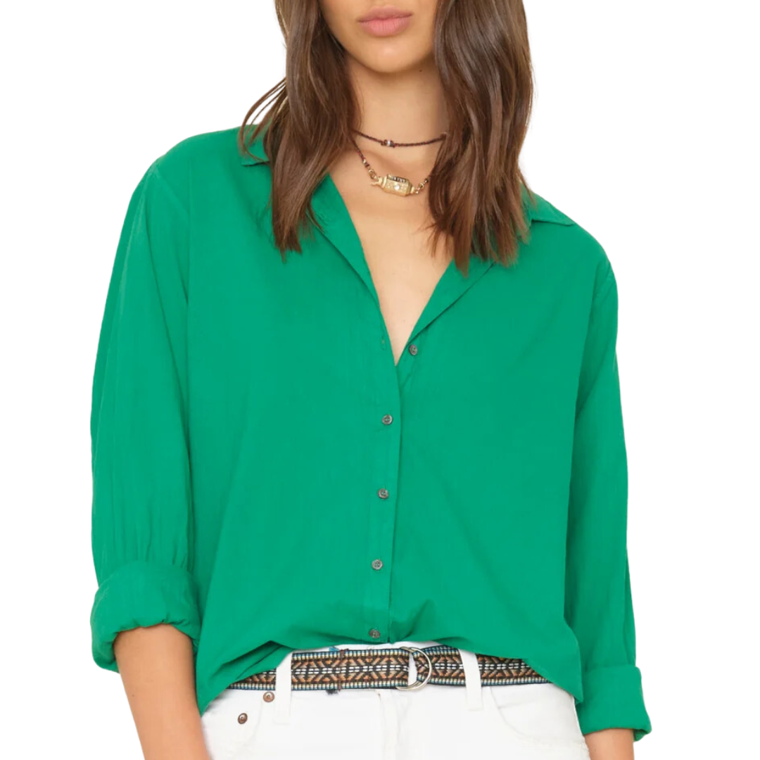 Beau Shirt in Sea Green