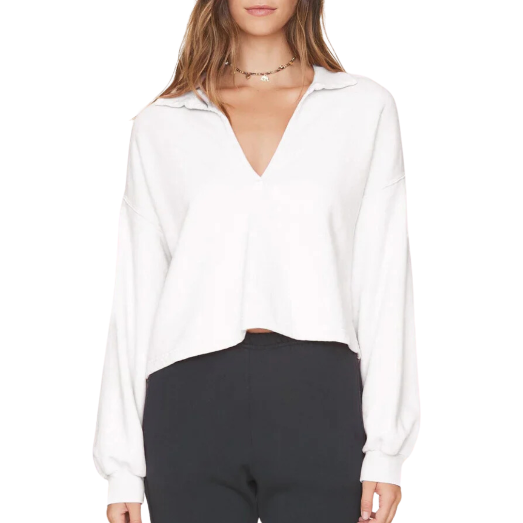 Holman Sweatshirt in White Prism