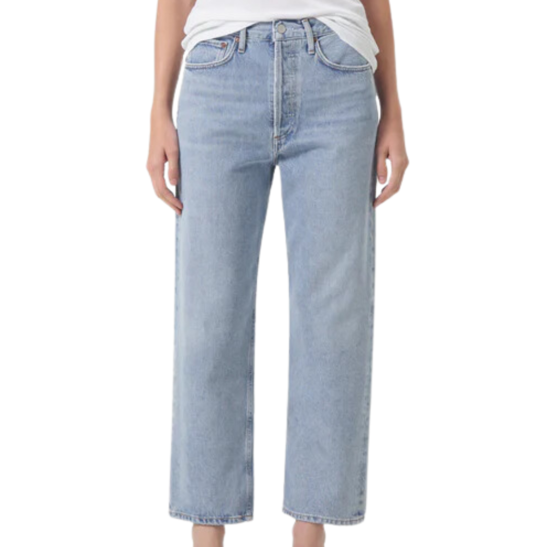90's Crop Mid Rise Straight in Replica
