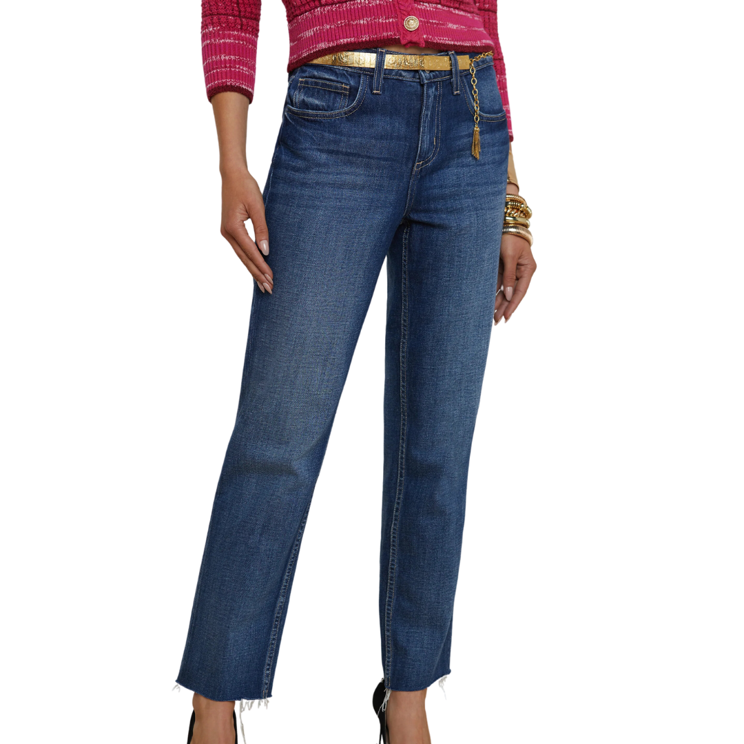 Milana Slouchy Stovepipe Jean in Arco