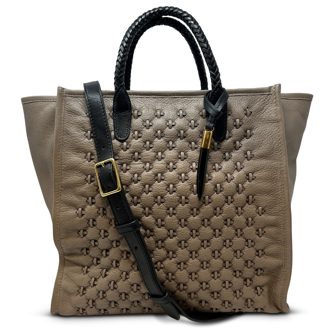 Ballabriggs Tote Lazer Criss Cross in Light Brown