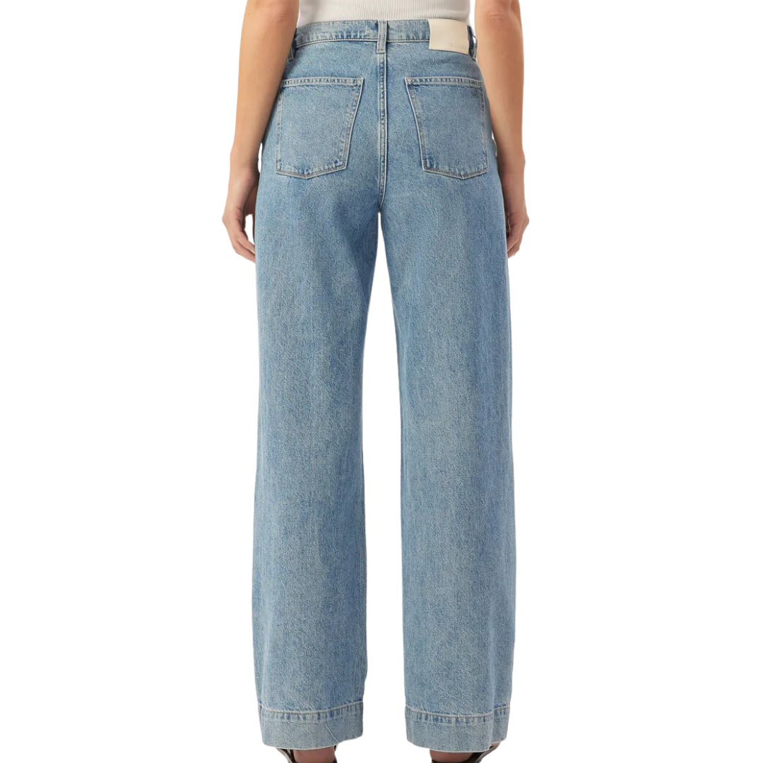 Zoie Wide Leg Relaxed Vintage 32" in Droplet