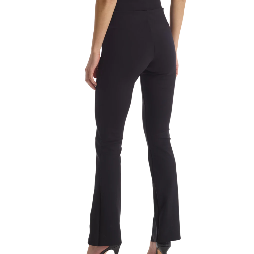 Split Front Pant in Black