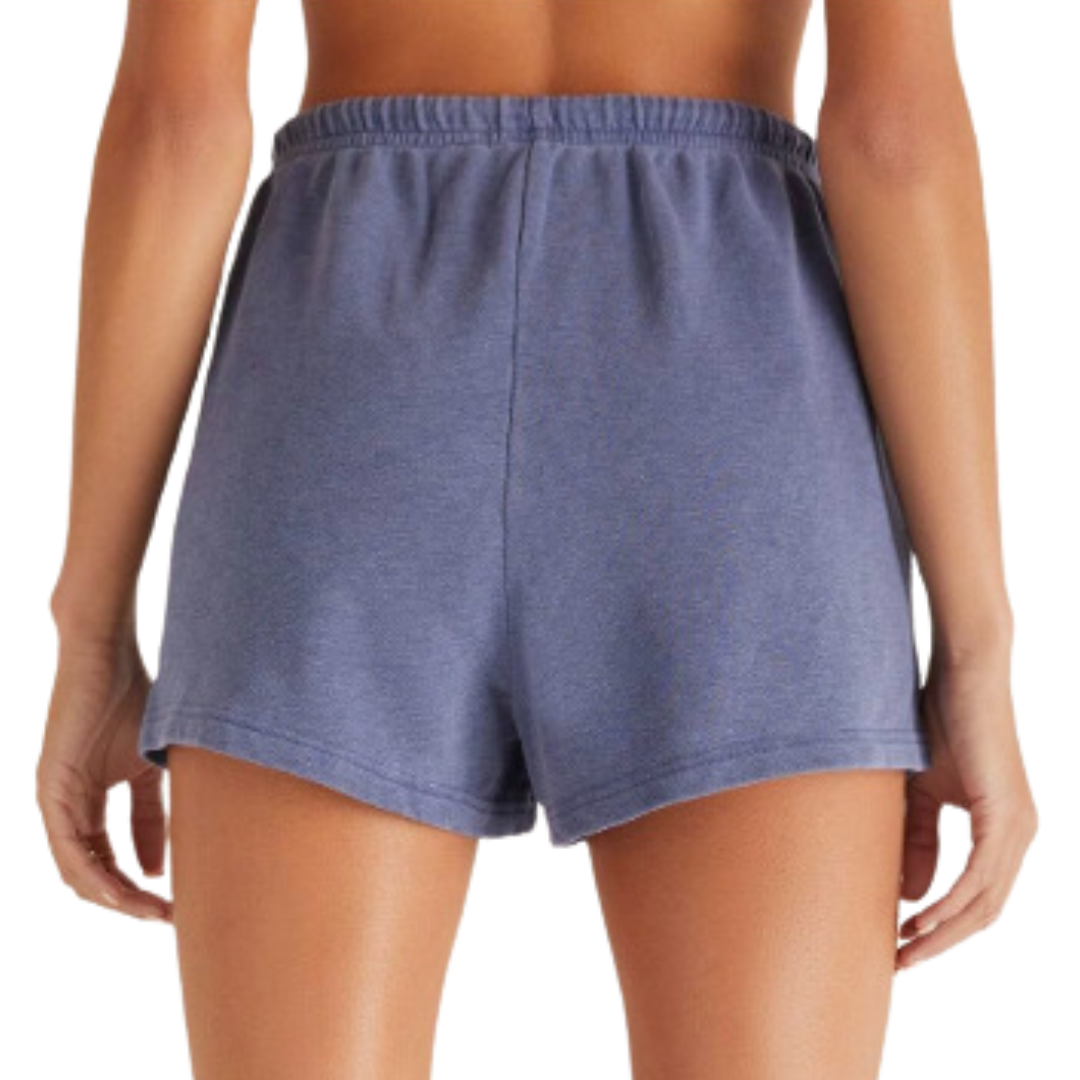 Vintage Terry Short in Dusty Navy