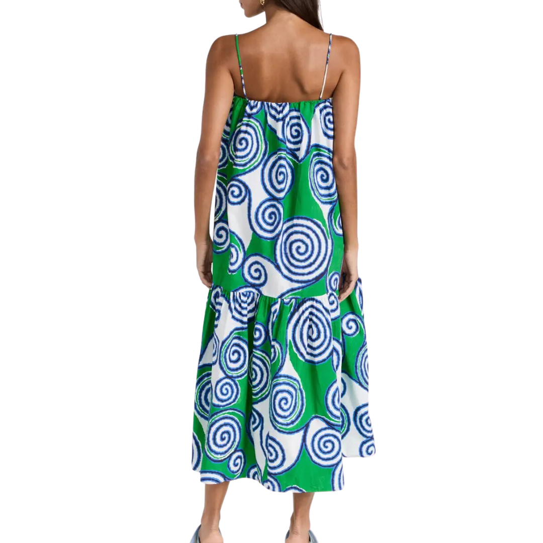 Alby Dress in Lagoon