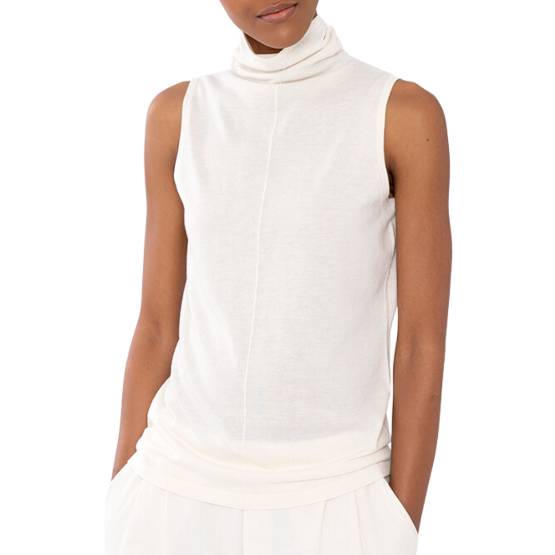 Seamed Funnel in Ivory