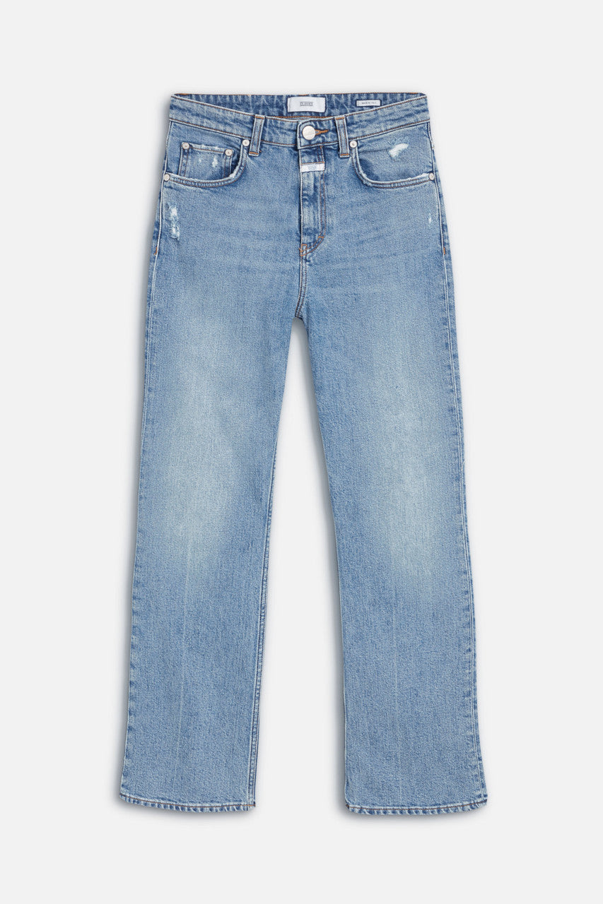 Baylin High Rise Slim in Mid Blue