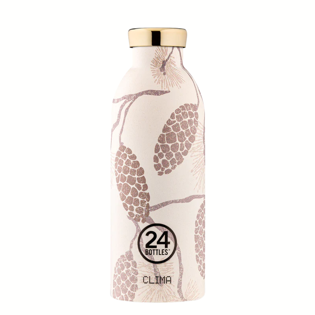 24Bottles Clima Bottle - 500mL in Gold Pine