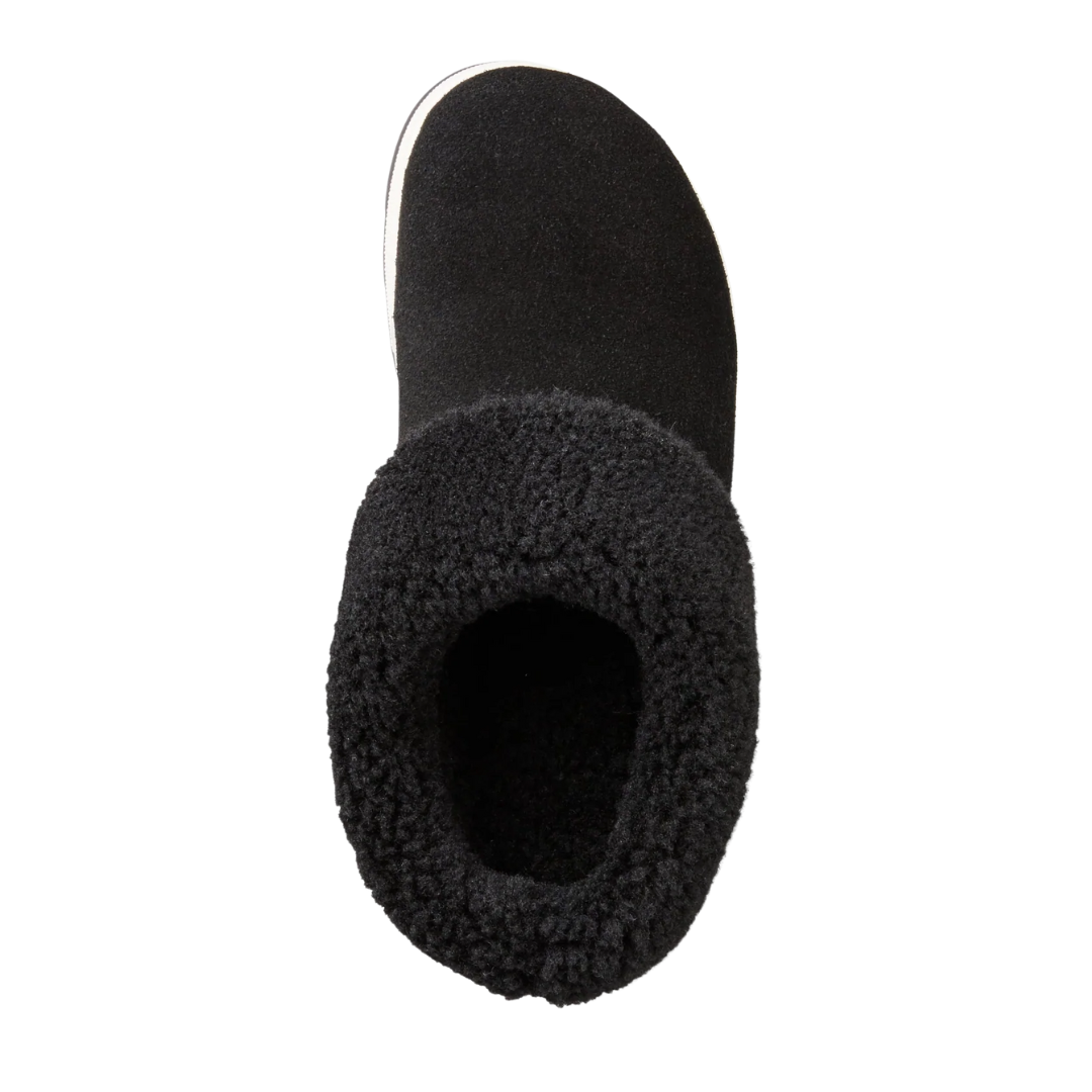 Petra Shearling Mule in Black