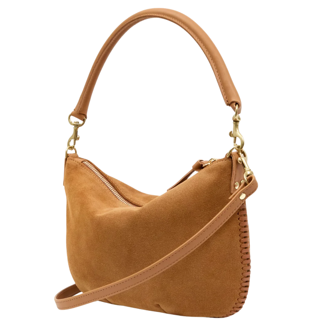 Petit Moyen in Caramel Suede w/ Whipstitch