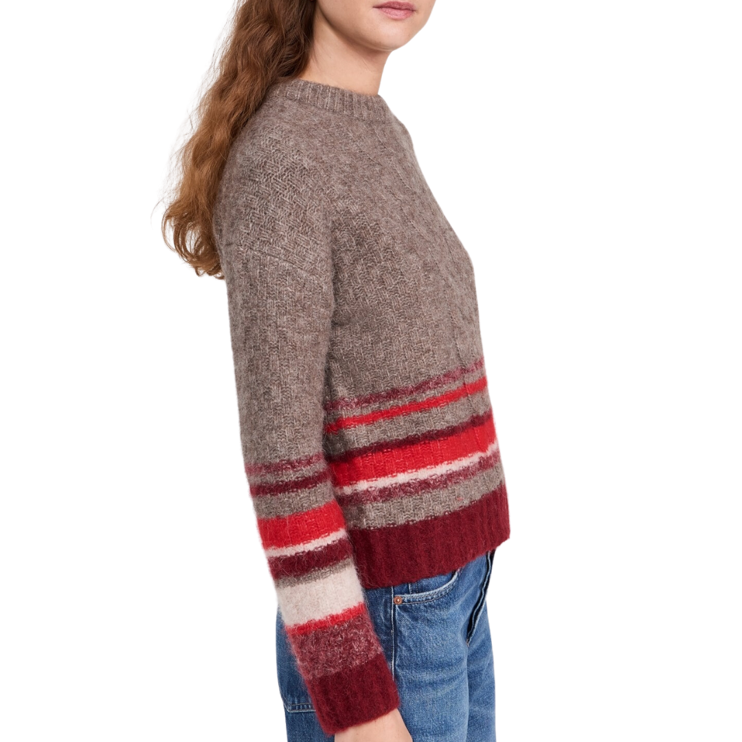 Elayne Crewneck Sweater in Multi