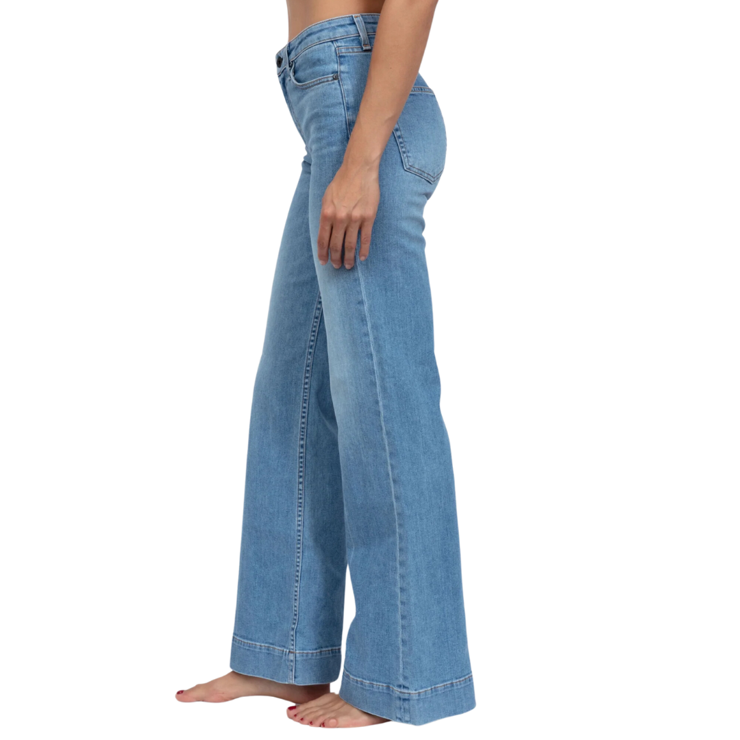 Juniper Wide Leg in Keel Over