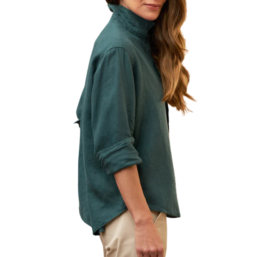 Eileen in Italian Linen Forest