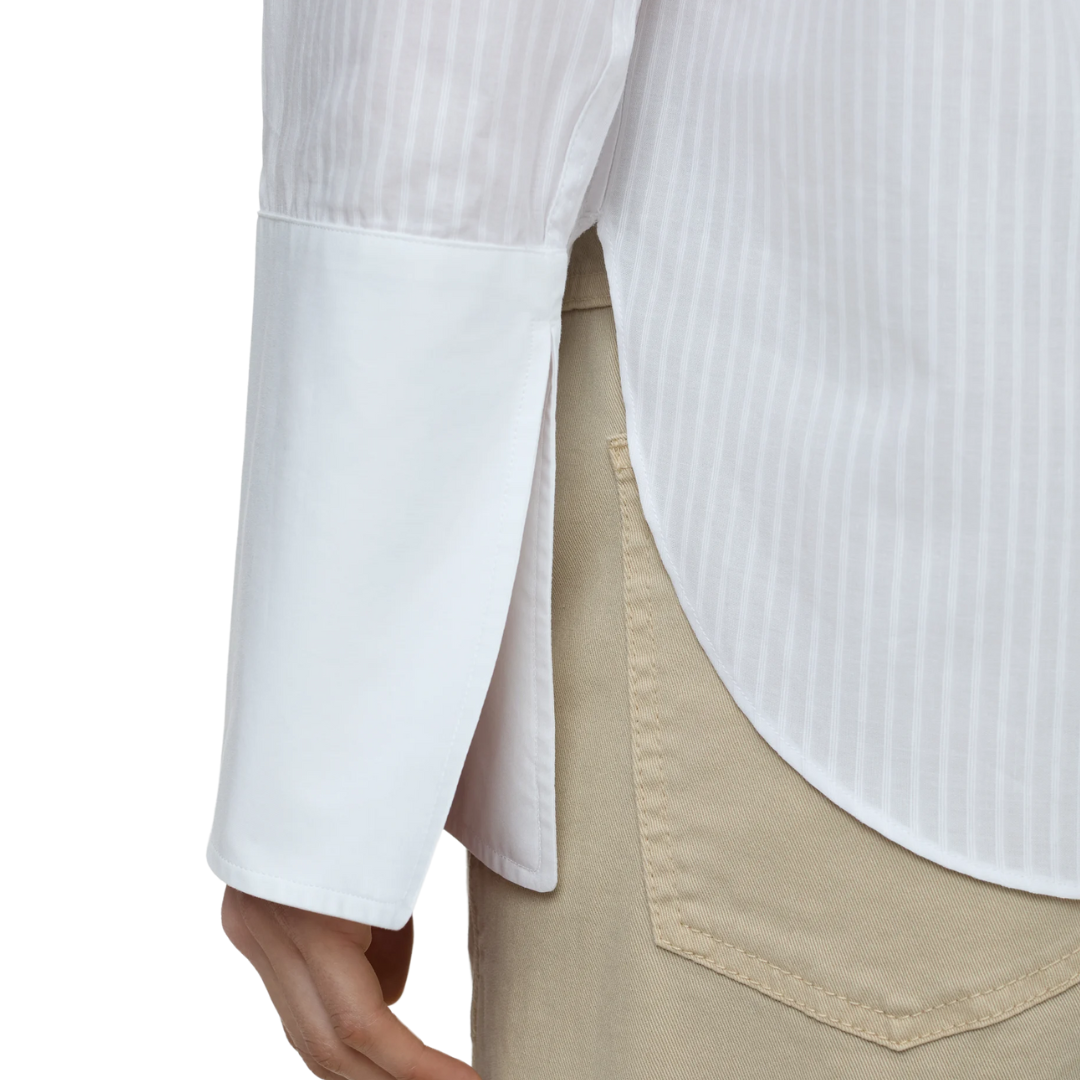 Cotton Voile Tunic in White