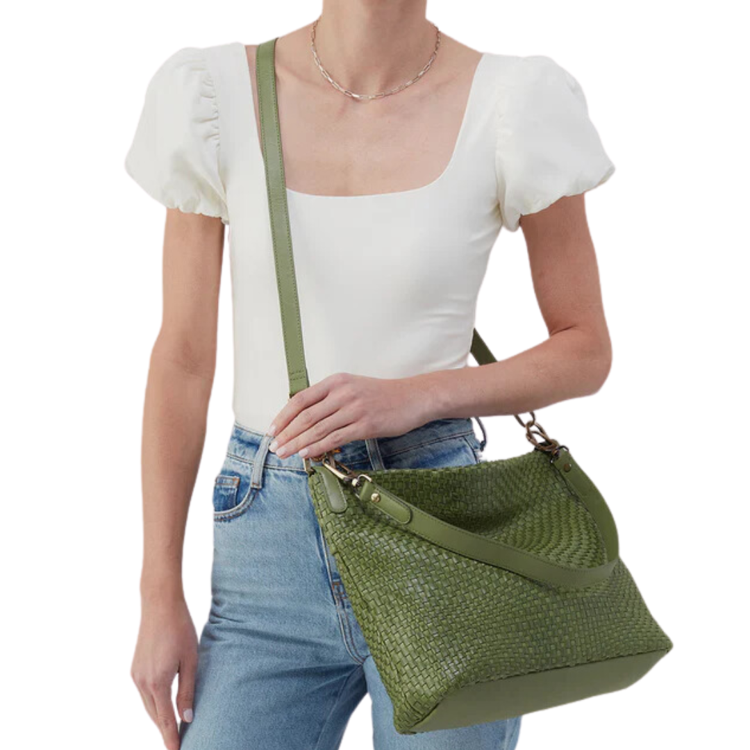 Pier Shoulder Bag in Sweet Basil