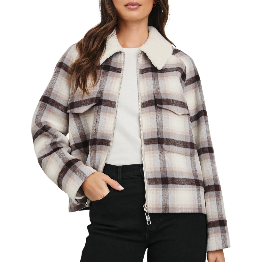 Cheyenne Jacket in Telluride Plaid
