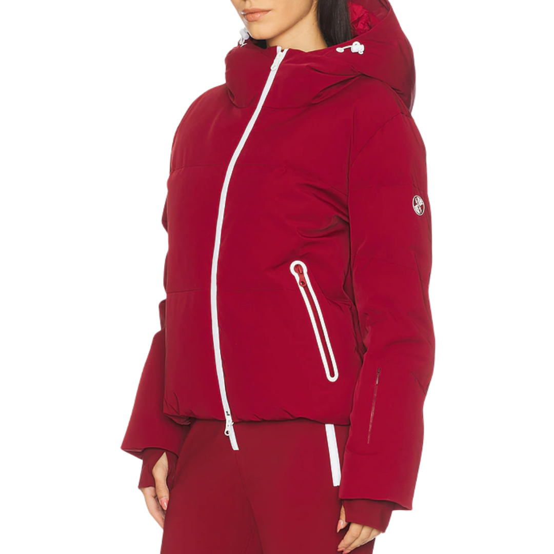 Poppy Ski Jacket in Holiday Ruby