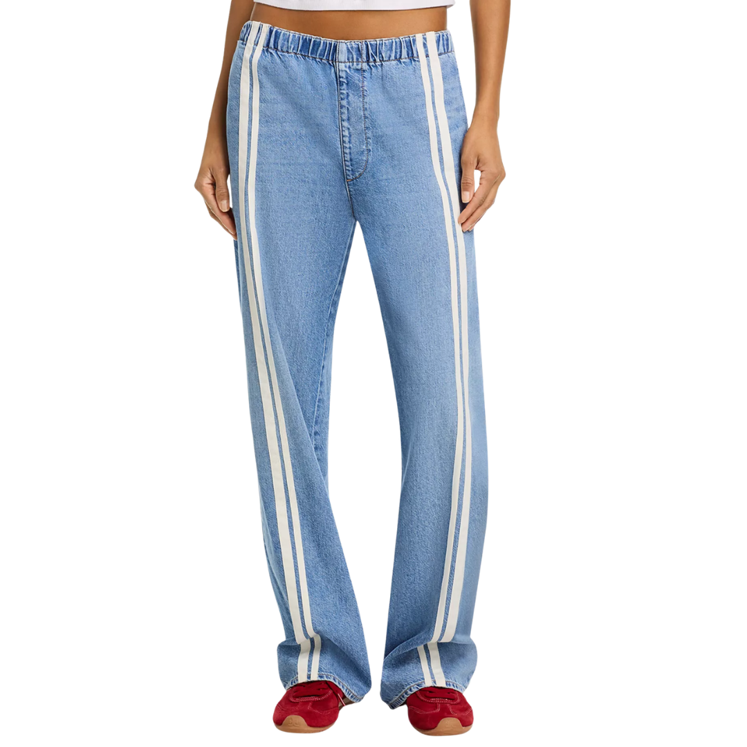 Logan Denim Track Pants in Eversport