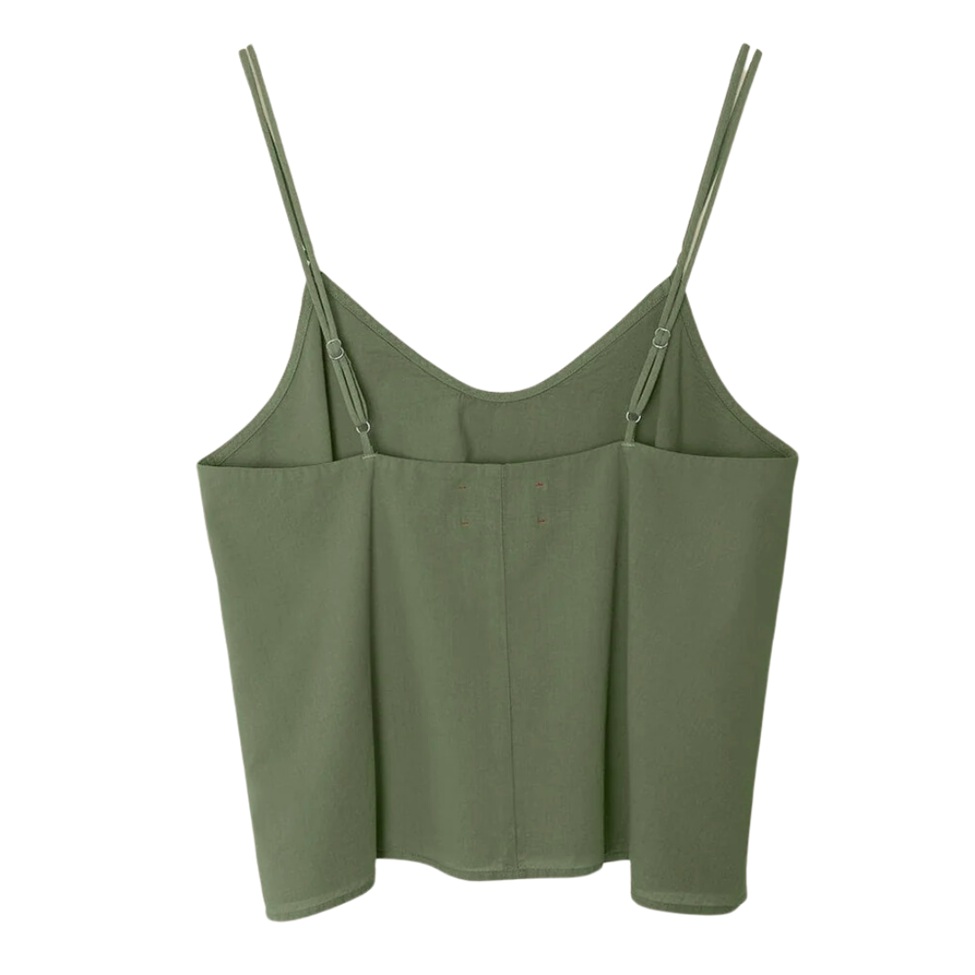 Tara Top in Green Army