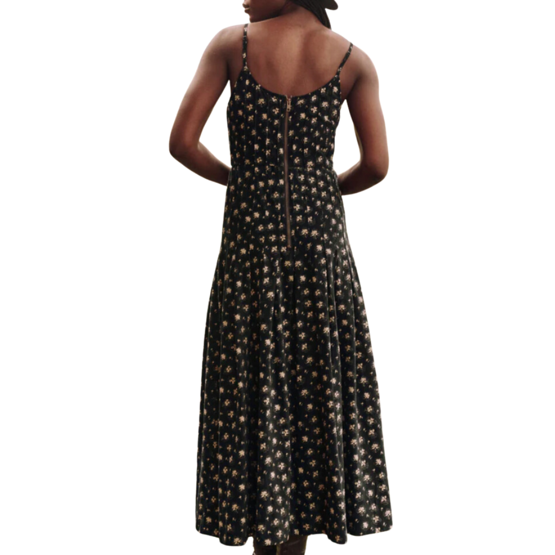 The Petticoat Dress in Night Lily