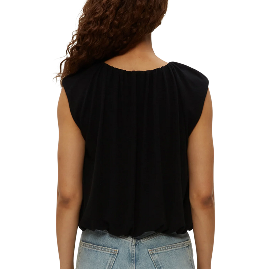 Cindy Bubble Top in Black