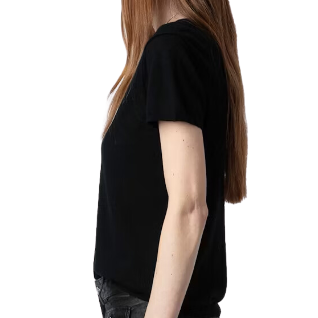 Celsy Cashmere Sweater in Noir