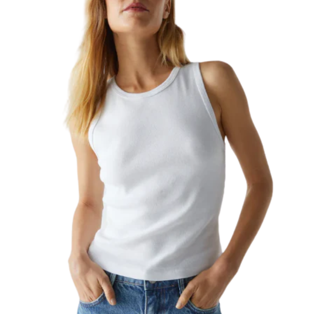 Kendall Tank in White