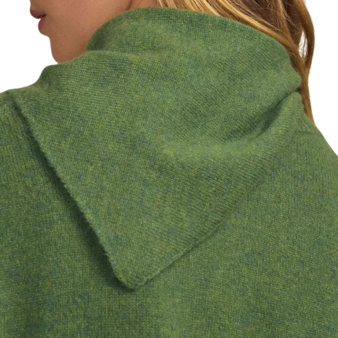 Helen Cashmere Scarf in Moss