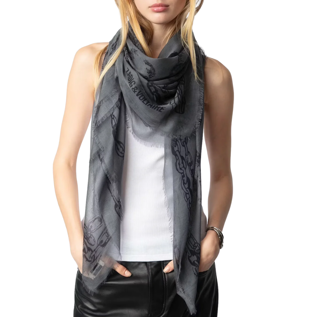 Kerry Scarf in Shark