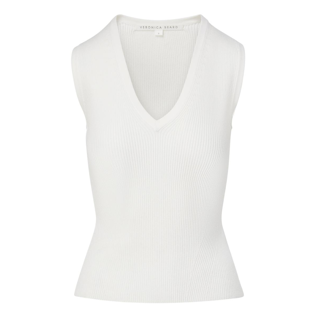 Sid Sleeveless Pullover in Off White