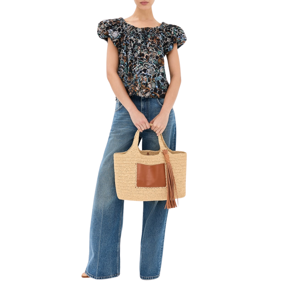Cora Top in Starling