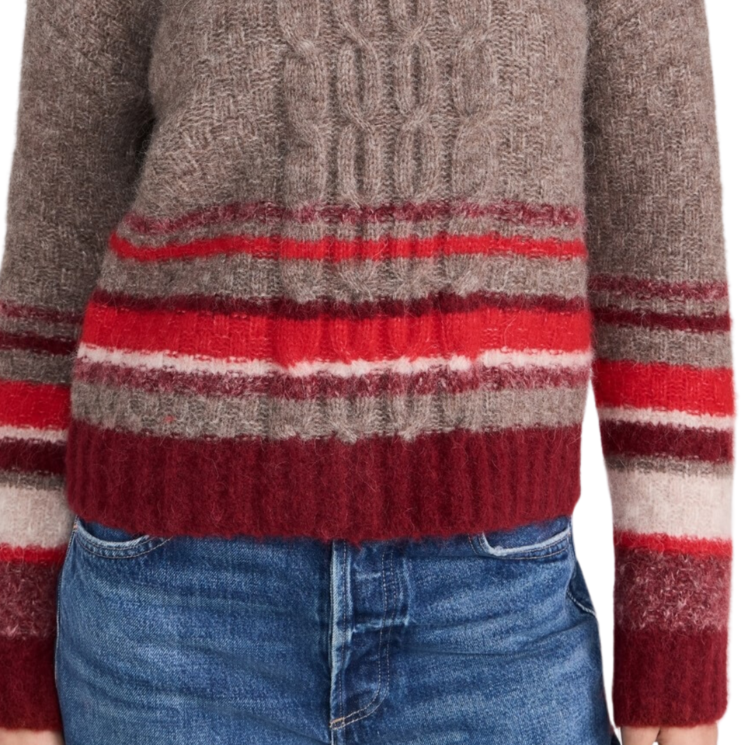 Elayne Crewneck Sweater in Multi