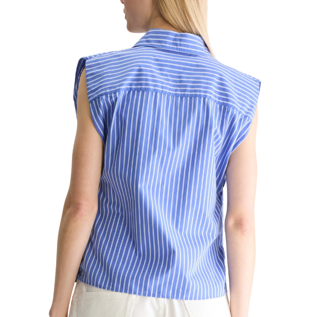 Galice Sleeveless Shirt in Stripe