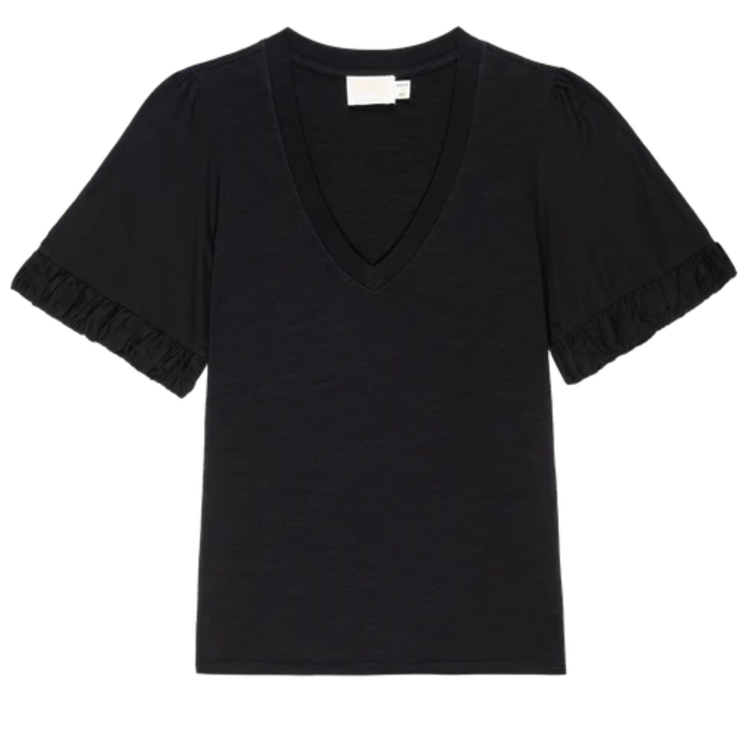 Sedona Tee in Jet Black