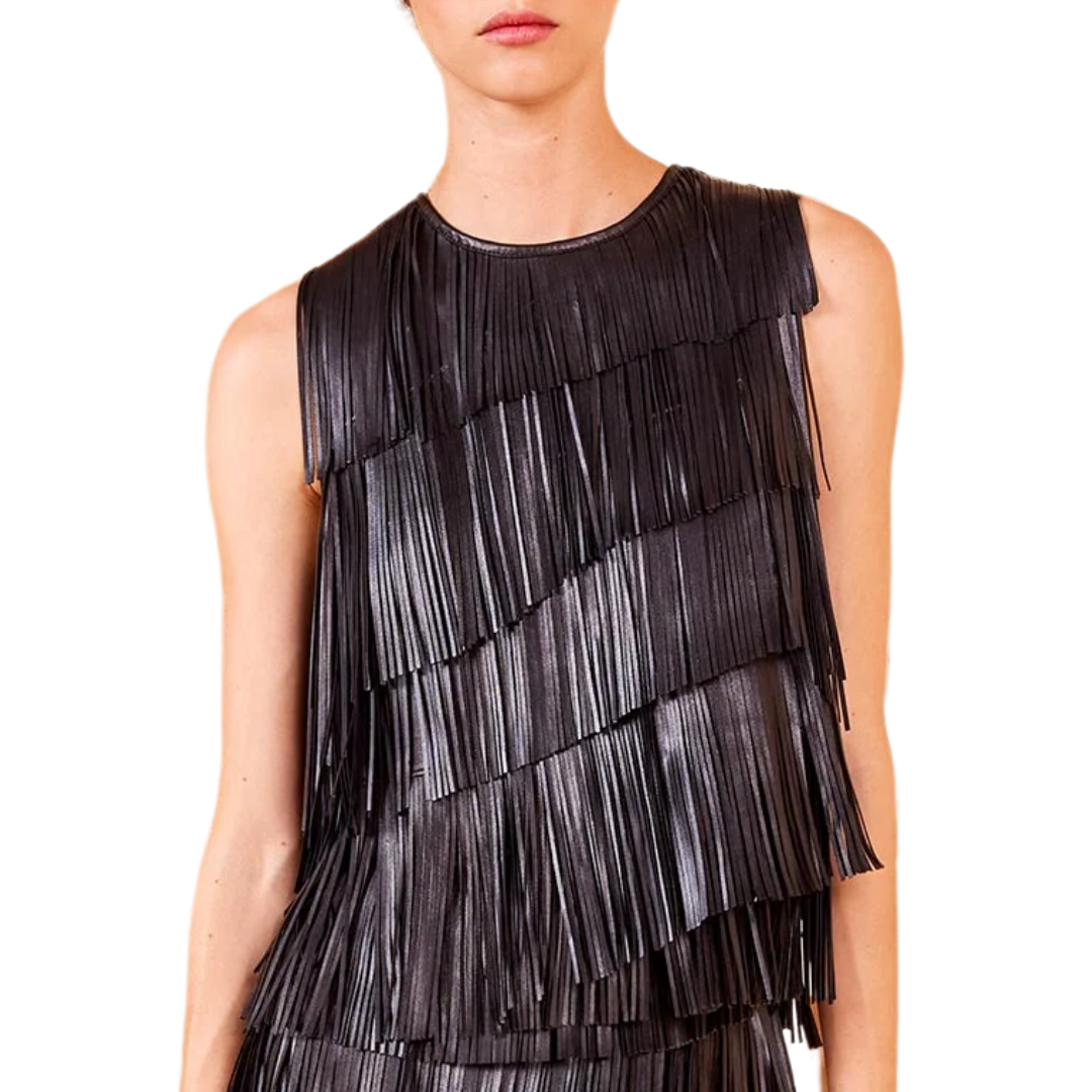 Leonie Top in Noir
