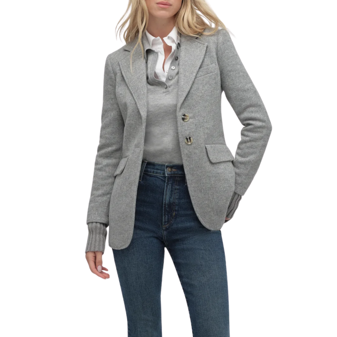 City Blazer in Ice Grey