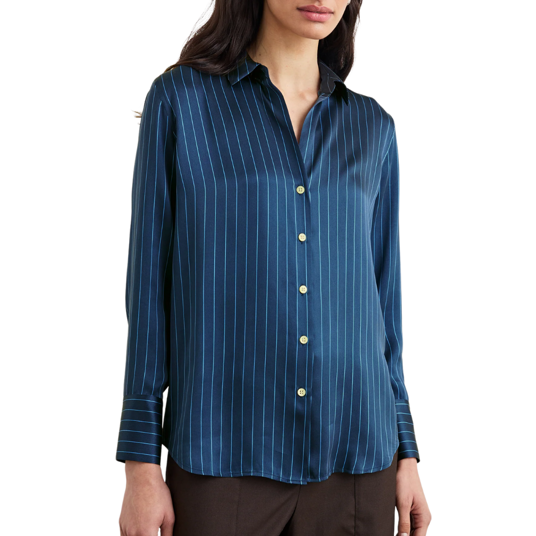 Dorian Shirt in Arctic Stripe