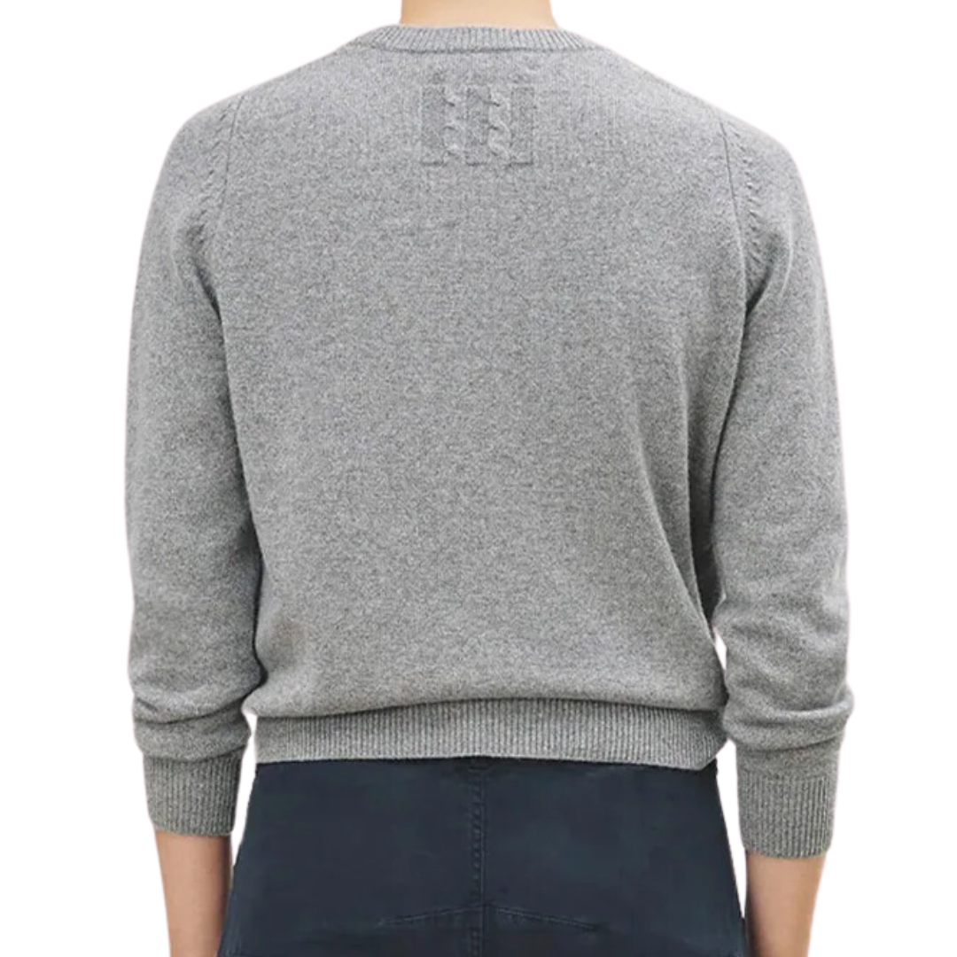 Nora Sweater in Medium Grey Melange